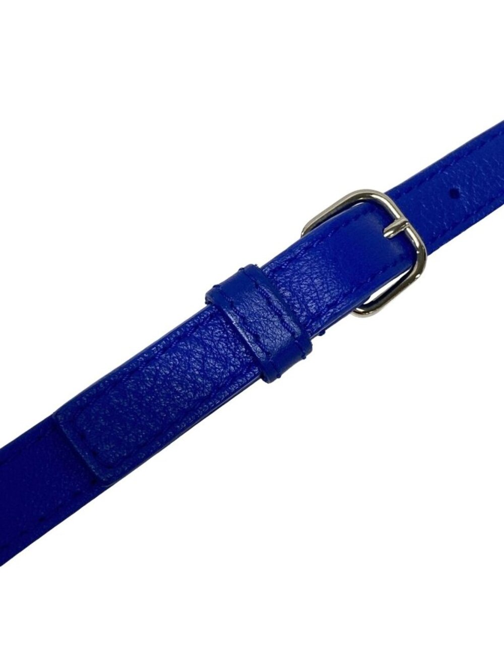 Balenciaga Shoulder Bag Everyday Blue Leather - Picture 15 of 15